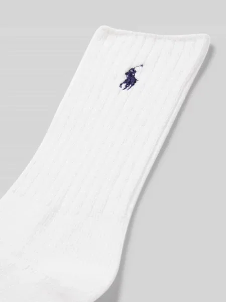 Skarpety długie Polo Ralph Lauren białe