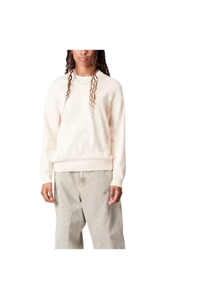 Sweter Carhartt Wip w miejskim stylu beżowy