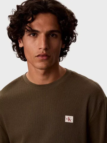 Свитер Calvin Klein Jeans оливковый