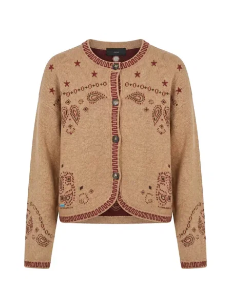 Cardigan Alanui de lână cu model paisley