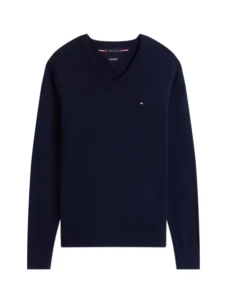 Sveter Tommy Hilfiger modrá