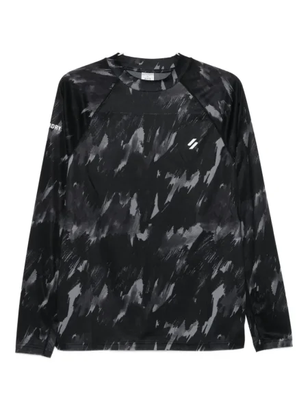Koszulka Superdry z nadrukiem czarna