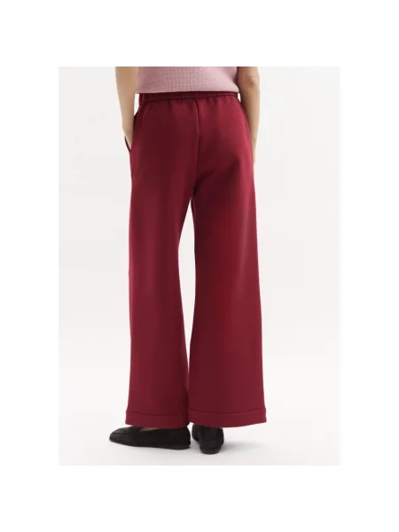 Spodnie Max Mara czerwone