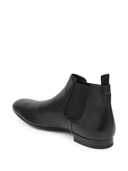 Botine chelsea Prada din piele negru