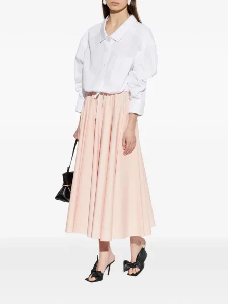 Fustă Givenchy cu cordon roz