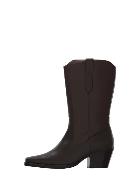 BRONX Kaubojske čizme Cassi-dy tamno smeđa