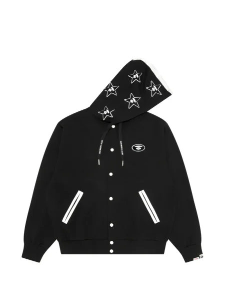 Geacă Aape By A Bathing Ape cu glugă negru