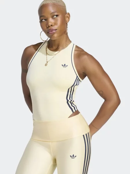Adidas Performance body pentru femei Originals Sport galben