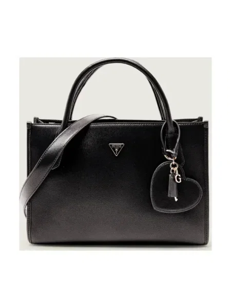 Guess Geantă shopper ISOBEL negru