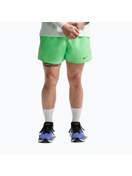 Pantaloni scurți de alergare pentru bărbați Nike Miler illusion green verde