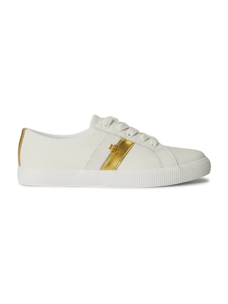 Lauren Ralph Lauren Nizke superge JANSON II zlata bela