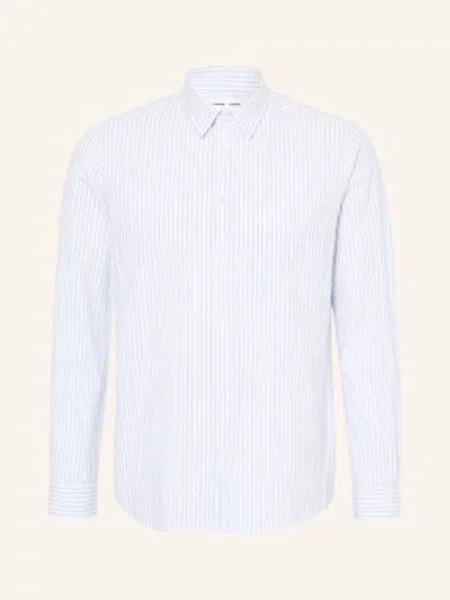 Samsøe Samsøe Košile Saryan Comfort Fit bílá/ tmavě modrá bílá