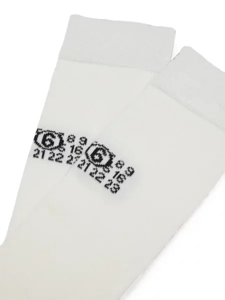 Skarpety dziecięce Mm6 Maison Margiela białe