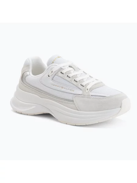 Sneakerși Tommy Hilfiger alb