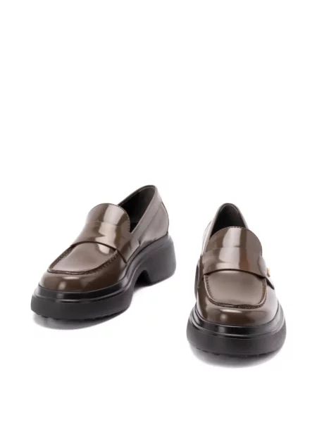 Pantofi loafer Tod's din piele maro