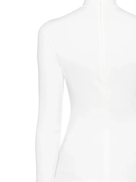 Top Mugler alb
