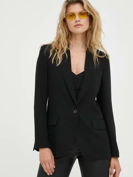 Піджак Day Birger et Mikkelsen однобортний однотонна чорний