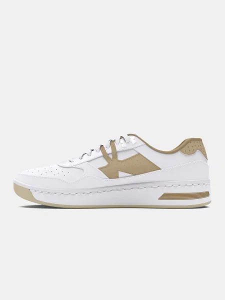 Semišové tenisky Under Armour sivá