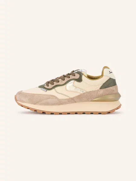 Voile Blanche Sneakersy Qwark Hype krémová / světle / khaki hnědá