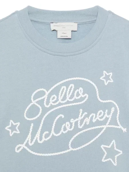 Bluza dziecięca Stella Mccartney niebieska