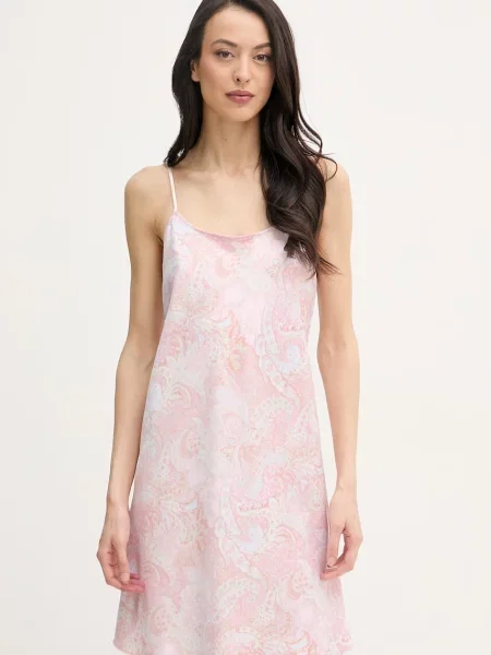 Lauren Ralph Lauren pyžamová košile růžová