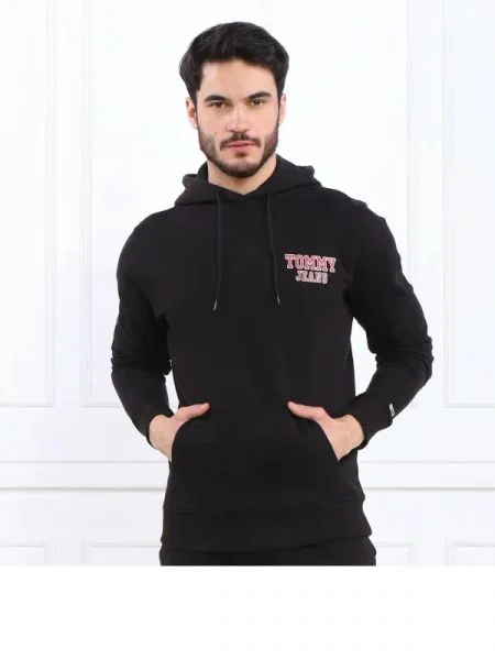 Tommy Jeans Hanorac negru