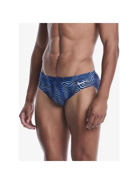 Kąpielówki Nike Swim Hydrastrong Water ST Brief niebieskie 28 czarne