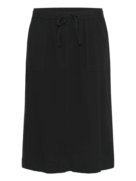 KAFFE CURVE Sukňa KCNana' čierna