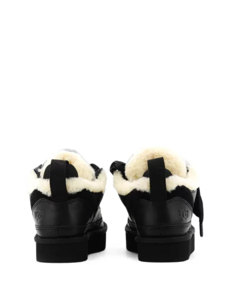 Sneakerși Ugg din piele negru