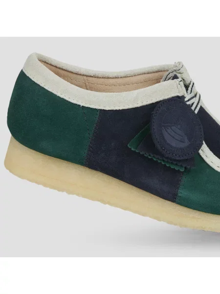 Pantofi Clarks Originals albastru