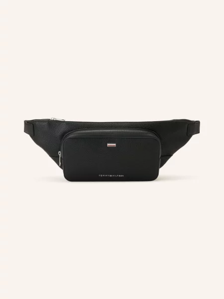 TOMMY HILFIGER Ledvinka CENTRAL' černá