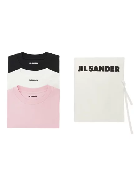 Tricou Jil Sander scurt alb