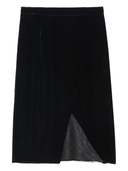 Aksamitna spódnica Zadig&voltaire czarna