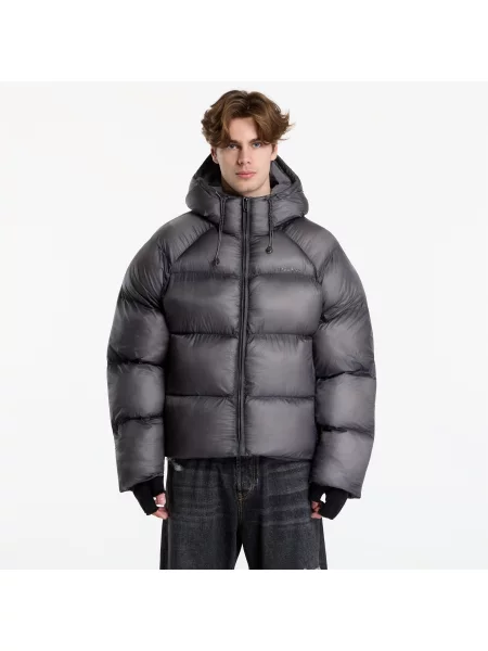 Jachetă Daily Paper Raglan Sleeve Dias Puffer Jacket Black XS negru