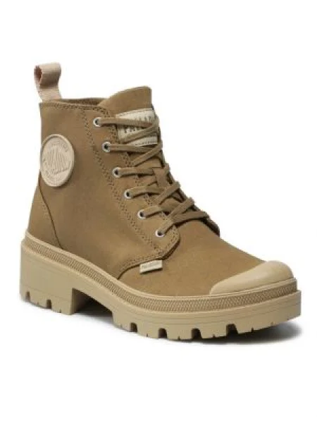 Čižmy Palladium keper zelená