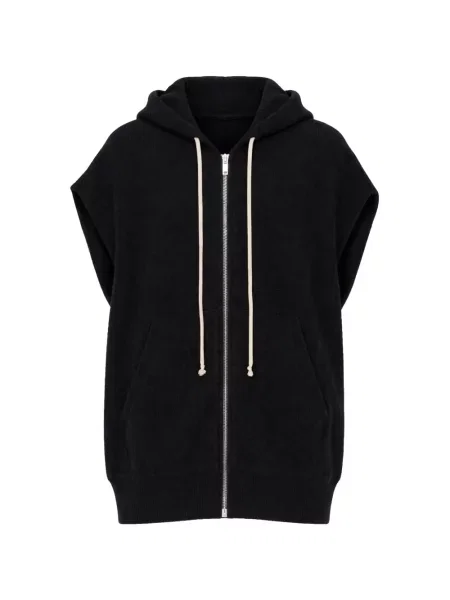 Majica s kapuljačom Rick Owens crna