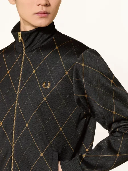 Fred Perry Bluza schwarz czarna