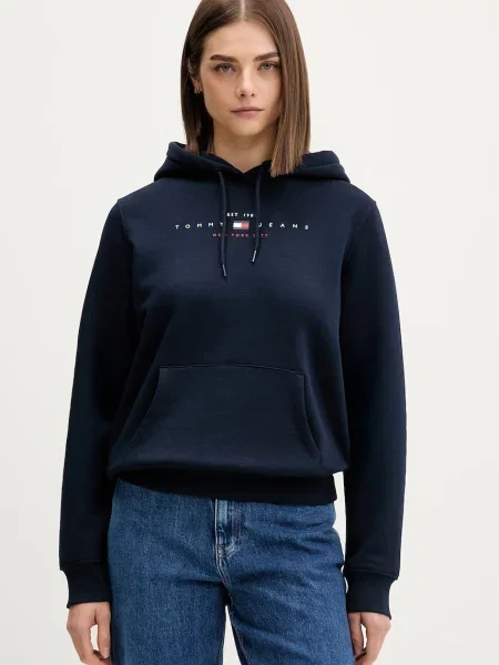 Tommy Jeans hanorac cu glugă pentru femei cu