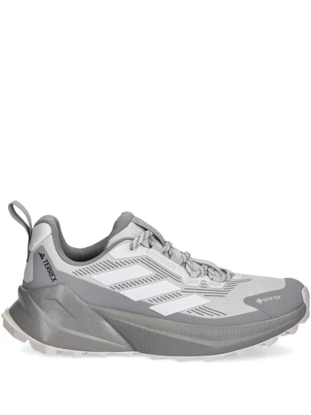 Oblekové tenisky Adidas Terrex s potiskem s tropickým vzorem šedé