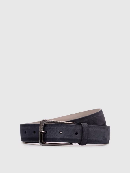 Замшевий Brunello Cucinelli синій