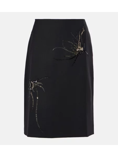 Volneno krilo v obliki svinčnika Jacques Wei črna