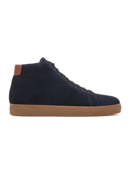 Sneakersy Kazar skórzane niebieskie