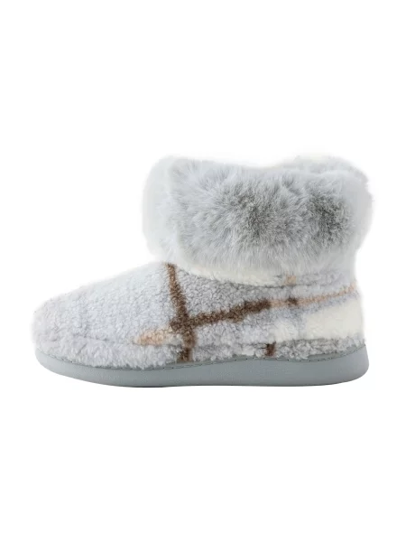 Next Papuci de casă / maro / gri bej