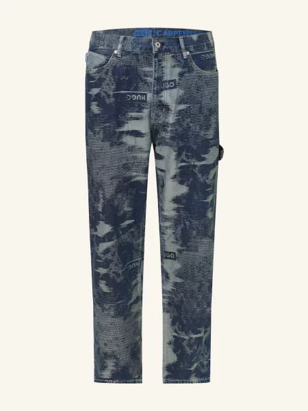 Hugo Blue jeansy granatowe
