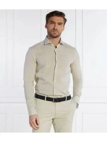 BOSS BLACK De in cămașă H-HANK negru