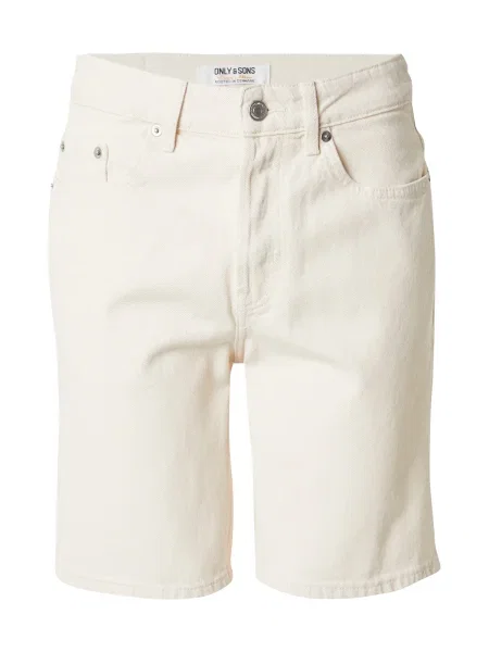 Only & Sons Jeans ONSEdge denim alb