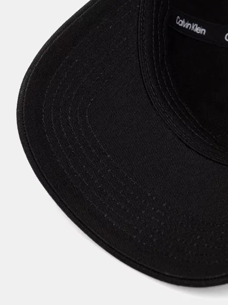 Calvin Klein Baseball sapka Cotton Twill W/ Hw Cap fekete
