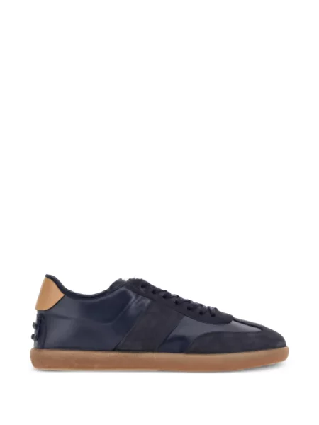 Sneakerși Tod's din piele albastru