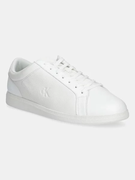 Tenisky Calvin Klein Jeans LOW PROFILE CUPSOLE CM biela
