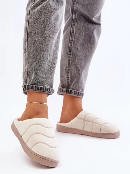 Papuci de casă Kesi bej